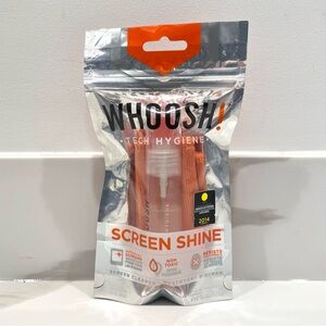 🟢10/$30 Whoosh! Tech Hygiene Screen Shine Go Cleaner w/ Microfibre Cloth